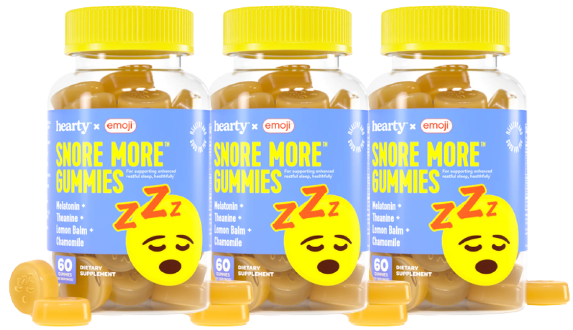 Snore-More Gummies, 60 Count
